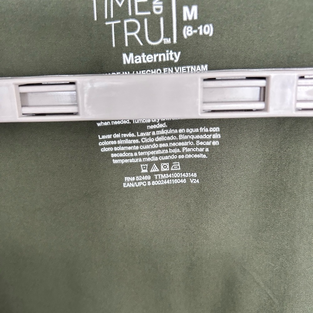 ❤️5 For $20❤️ Time & Tru Women’s Maternity Army Green Top
NWT
Size M - Picture 3 of 6